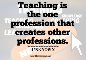 Teaching Professions