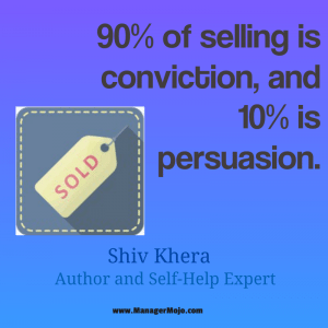 90% is Conviction