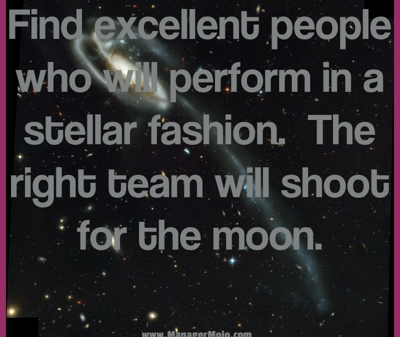 Stellar People Shoot for the Moon