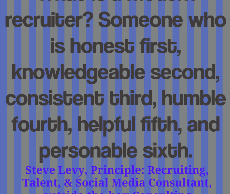 Today’s Modern Recruiter