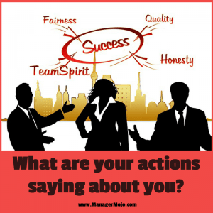 What are Your Actions Saying?