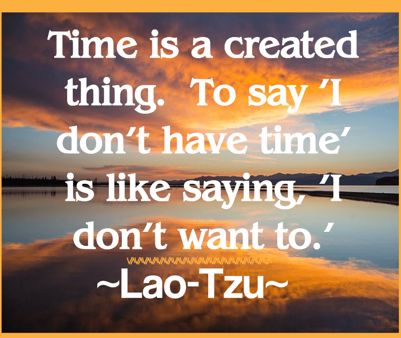 Time is a Created Thing