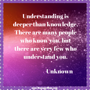 Understanding is Deeper
