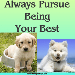 Always Pursue Being Your Best