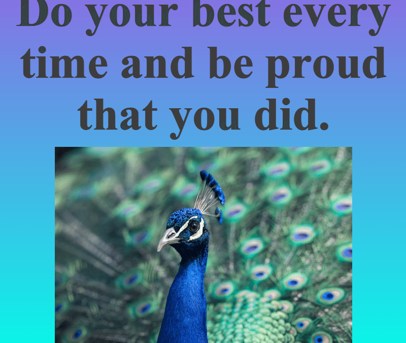 Do Your Best Every Time