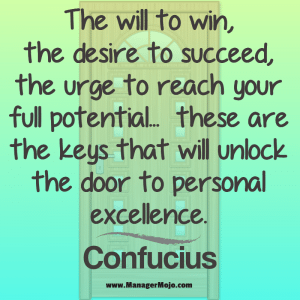 Unlock the Door to Personal Excellence